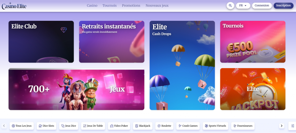 casino elite belgique Elite casino en ligne